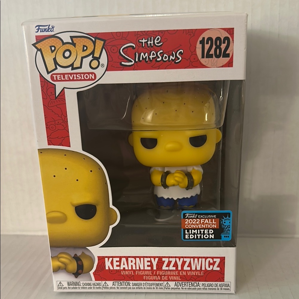 Funko Pop! The Simpsons Kearney Zzyzwicz - Yellow and Blue